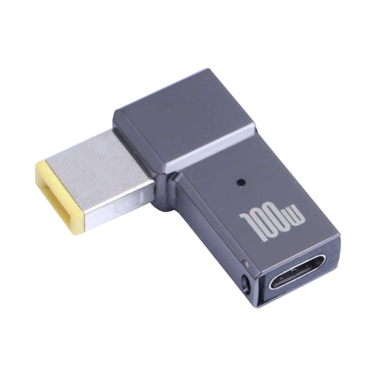 100W USB-C / Type-C Female to Big Square Computer Charging Adapter for Lenovo, Type-C Female to B...