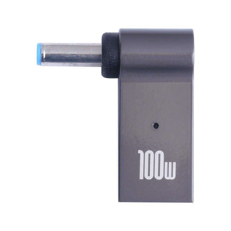 100W USB-C / Type-C Female to DC 4.5x3.0mm Male Computer Charging Adapter for HP, Type-C to DC 4....