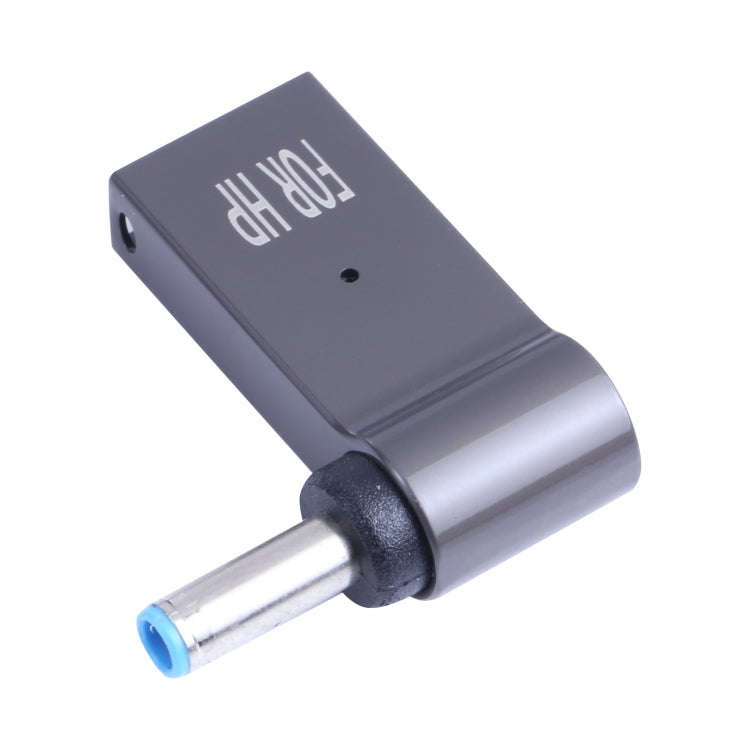 100W USB-C / Type-C Female to DC 4.5x3.0mm Male Computer Charging Adapter for HP, Type-C to DC 4....