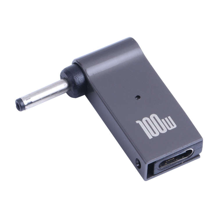 100W USB-C / Type-C Female to DC 3.0x1.1mm Male Computer Charging Adapter for Acer, Type-C Female...