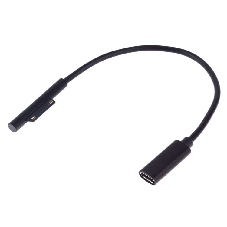 USB-C / Type-C Female to 6 Pin Male Laptop PD Fast Charging Cable for Microsoft Surface Pro 9 / 8...