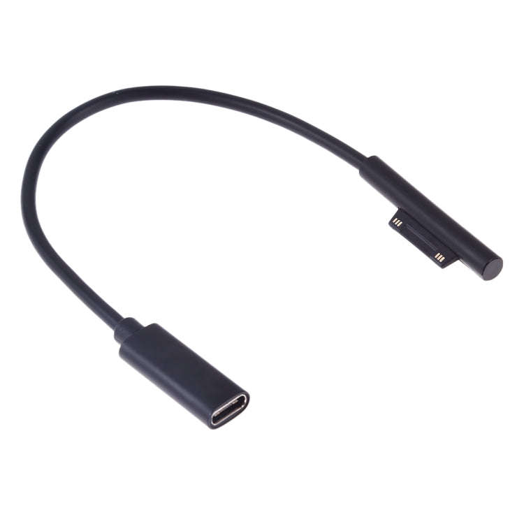USB-C / Type-C Female to 6 Pin Male Laptop PD Fast Charging Cable for Microsoft Surface Pro 9 / 8...