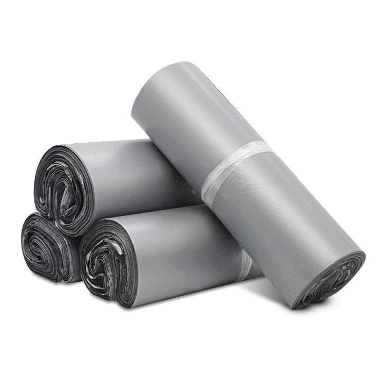 100 PCS / Roll Thick Express Bag Packaging Bag Waterproof Plastic Bag, Size: 20x30cm (Dark Grey),...