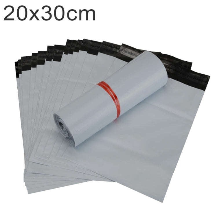 100 PCS / Roll Thick Express Bag Packaging Bag Waterproof Plastic Bag, Size: 20x30cm (Dark Grey),...