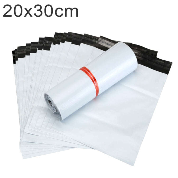 100 PCS / Roll Thick Express Bag Packaging Bag Waterproof Plastic Bag, Size: 20x30cm (Dark Grey),...