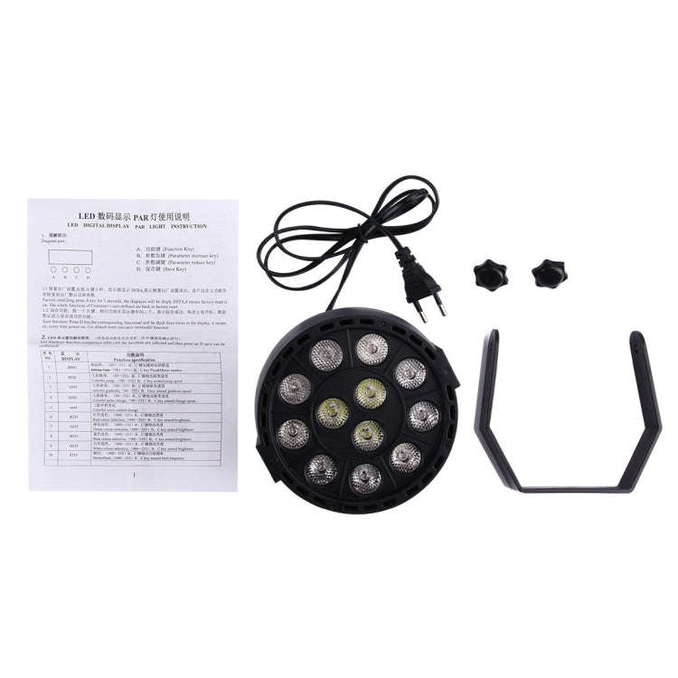 with LED Display, Master / Slave / DMX512 / Auto Run Modes, EU Plug, EU Plug