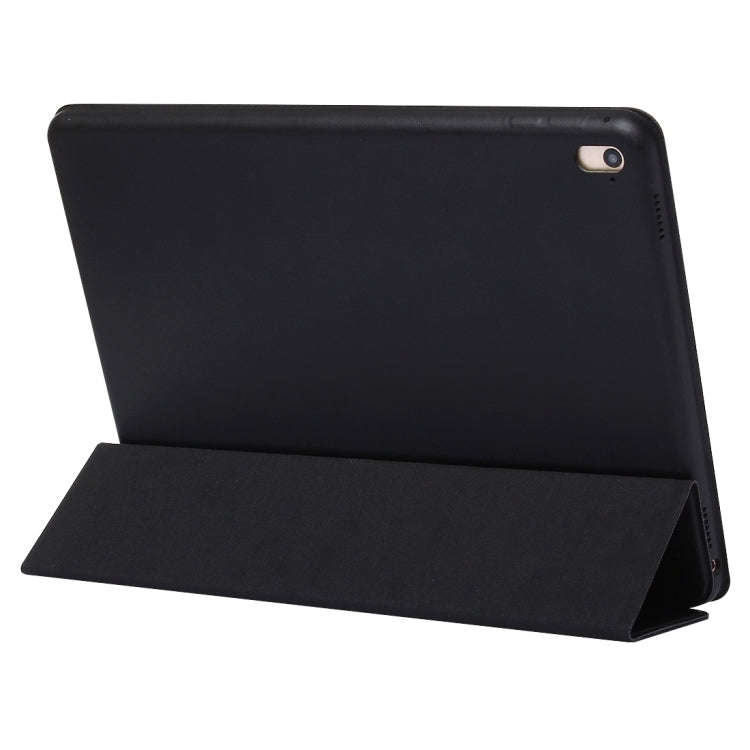 Horizontal Flip Solid Color Leather Case with Three-folding Holder & Wake-up / Sleep Function for...