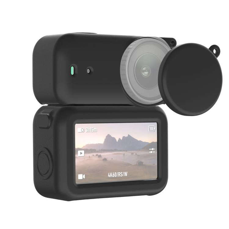 For DJI Osmo Nano Transmission Module & Lens & Body 3 in 1 Silicone Protective Cover, For DJI Osm...
