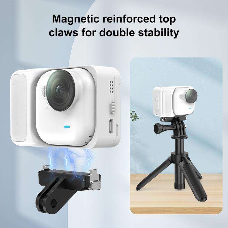 For Insta360 GO  UItra PULUZ Plastic Magnetic Quick Release Base Mount, Quick Release Base