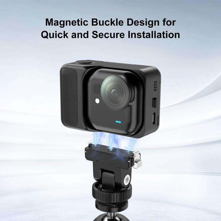 For Insta360 GO  UItra PULUZ Plastic Gimbal Magnetic Quick Release Base Mount, Gimbal Quick Relea...