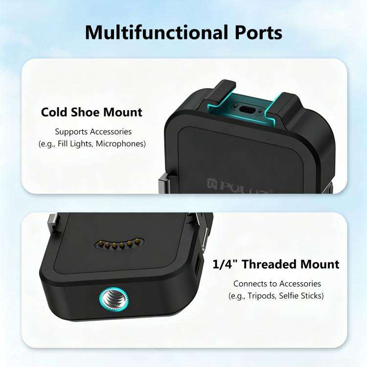 For Insta360 GO Ultra PULUZ Data Transmission Base Multifunctional Charging Base, Charging Base