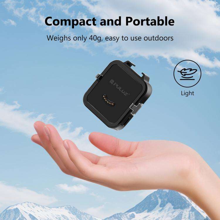 For Insta360 GO Ultra PULUZ Data Transmission Base Multifunctional Charging Base, Charging Base