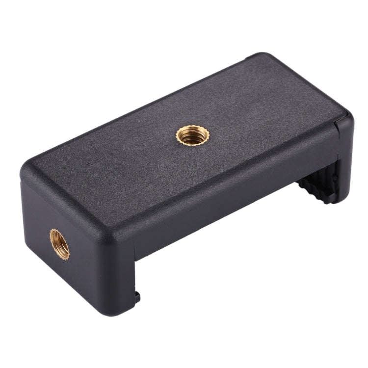 PULUZ Selfie Sticks Tripod Mount Phone Clamp with 1/4 inch Screw Hole for iPhone, Samsung, HTC, S...