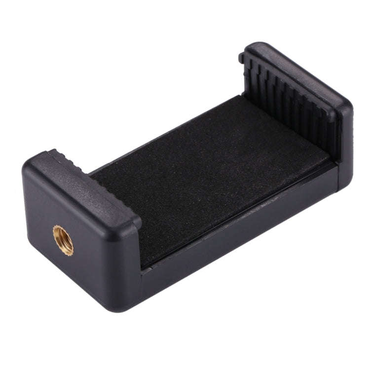 PULUZ Selfie Sticks Tripod Mount Phone Clamp with 1/4 inch Screw Hole for iPhone, Samsung, HTC, S...