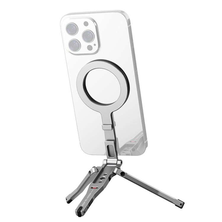 Foldable MagSafe Magnet Tripod Desk Phone Mount Handle Bracket, Desk Phone Mount