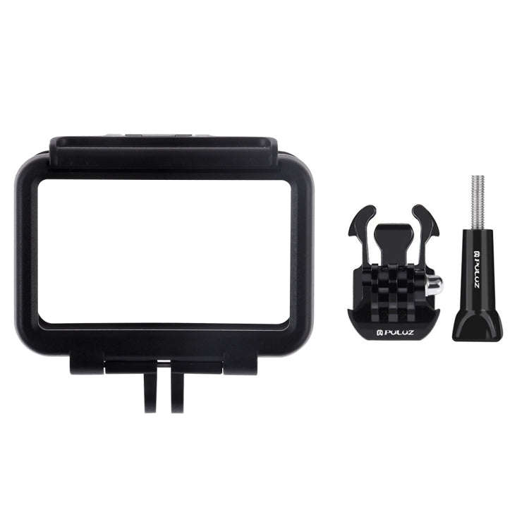 PULUZ Standard Border Frame ABS Protective Cage for DJI Osmo Action, with Buckle Basic Mount & Sc...