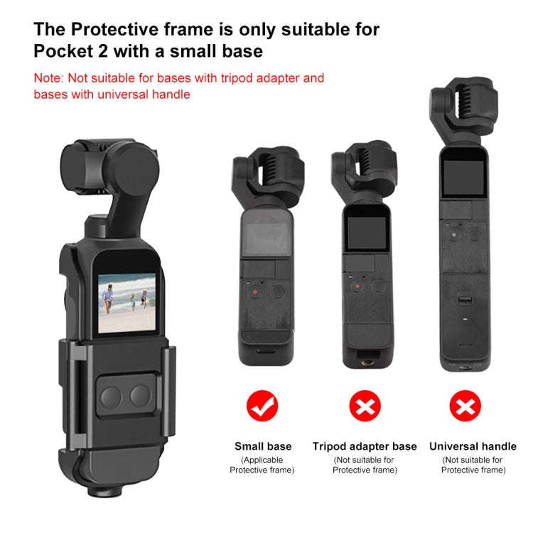PULUZ  Housing Shell Protective Cover Bracket Frame for DJI OSMO Pocket / Pocket  2, For DJI OSMO...