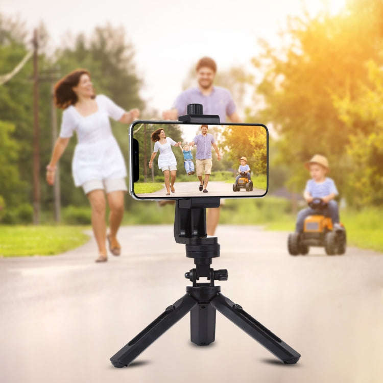 PULUZ 360 Degree Rotating Universal Horizontal Vertical Shooting Phone Clamp Holder Bracket for i...