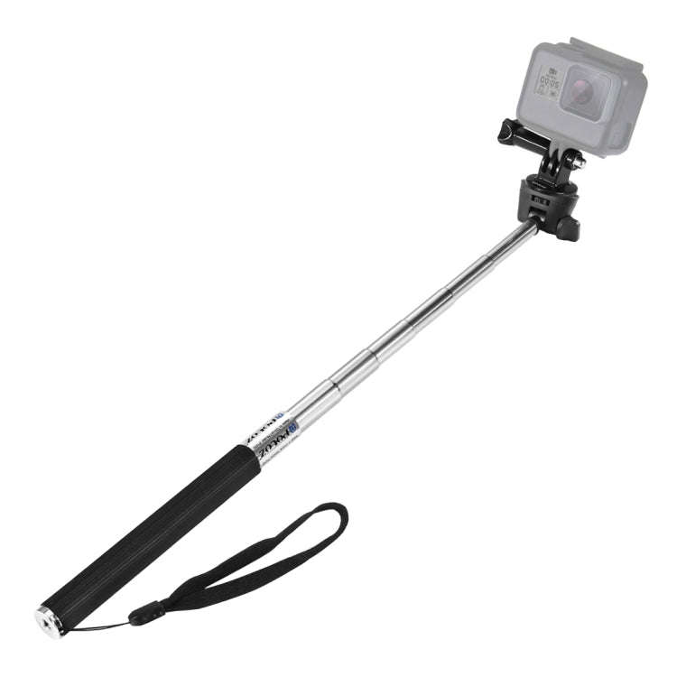 PULUZ Extendable Handheld Selfie Monopod for DJI, Insta360, GoPro and Other Action Cameras, Lengt...