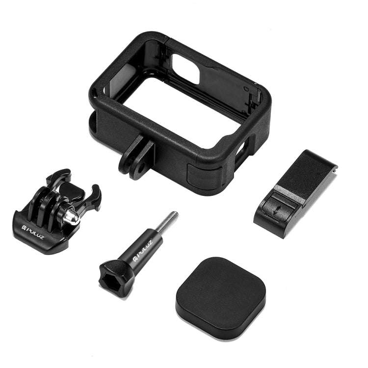 PULUZ Frame Expansion PA Cage with Side Interface Cover for GoPro HERO12 Black /11 Black /10 Blac...