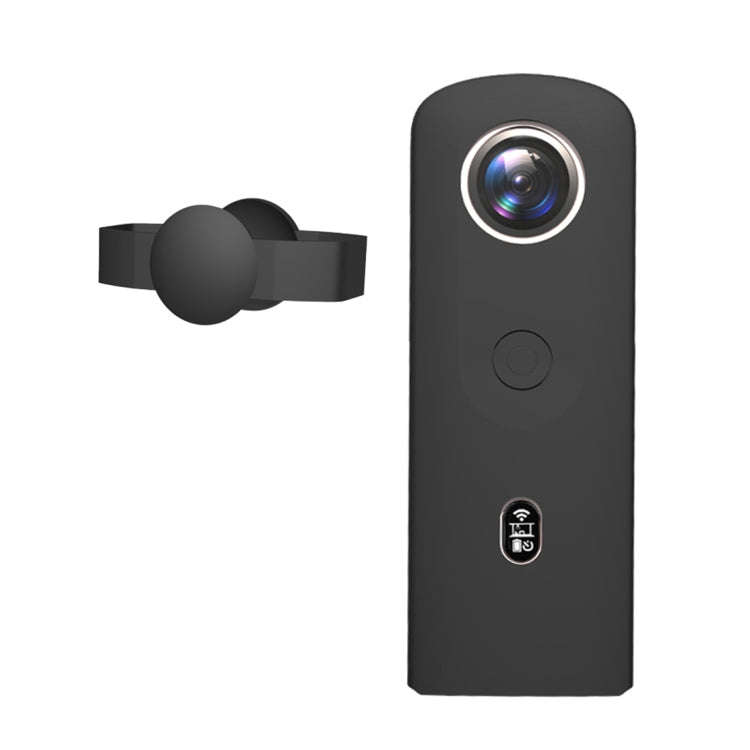 PULUZ Silicone Protective Case with Lens Cover for Ricoh Theta SC2 360 Panoramic Camera, Silicone...