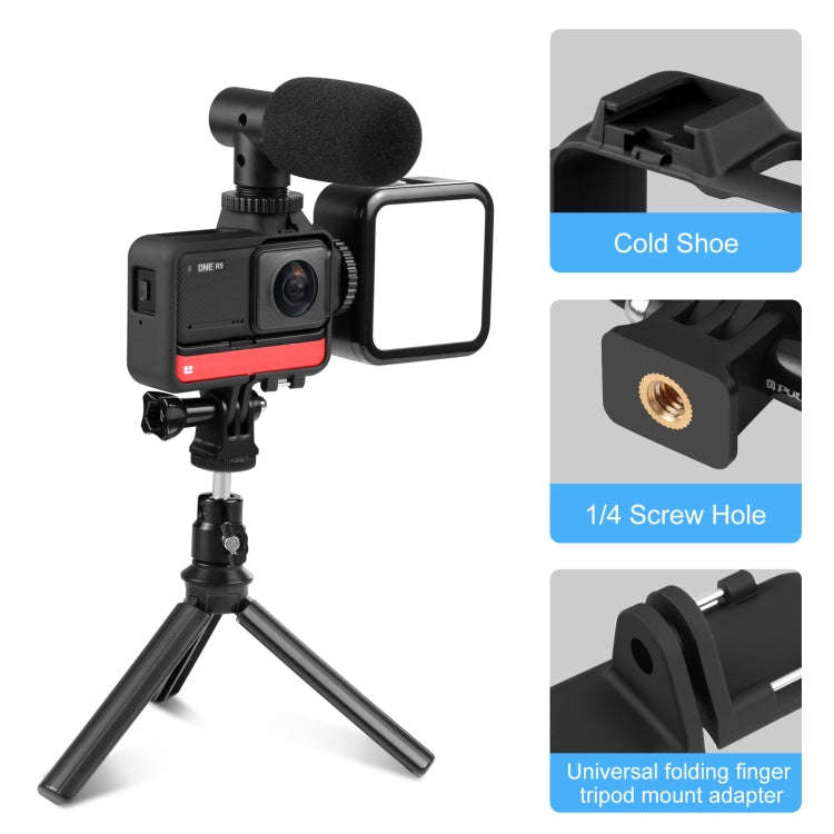 PULUZ Plastic Frame Case for Insta360 One RS 4K / 360 / 1-Inch Edition, For Insta360 One RS Frame...