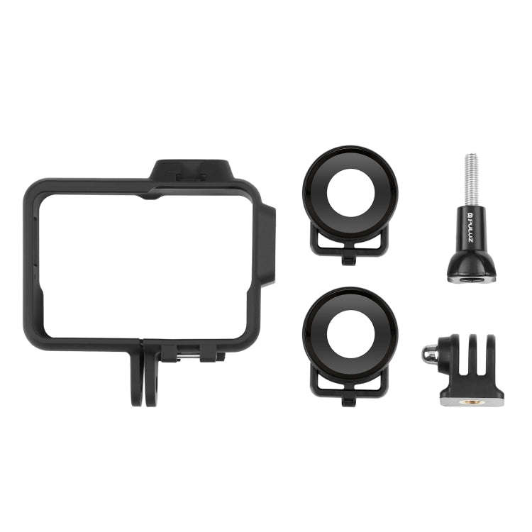 PULUZ Plastic Frame Case with Lens Guard for Insta360 One RS 360 Edition, For Insta360 One RS 360...