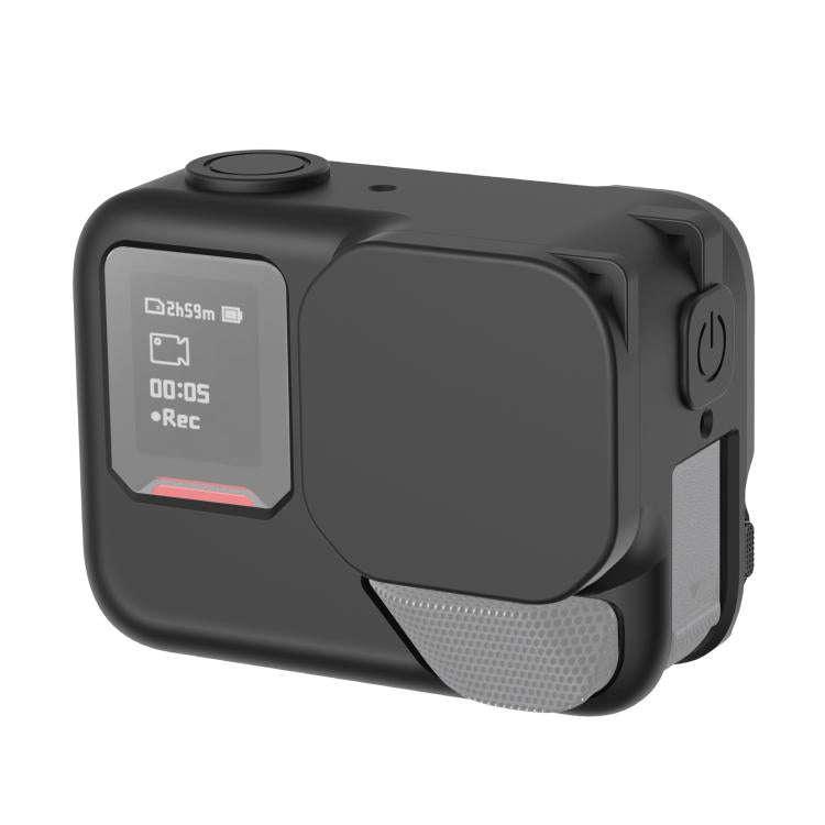 For Insta360 Ace Pro 2 PULUZ Body Silicone Protective Case with Lens Cap & Strap, For Insta360 Ac...