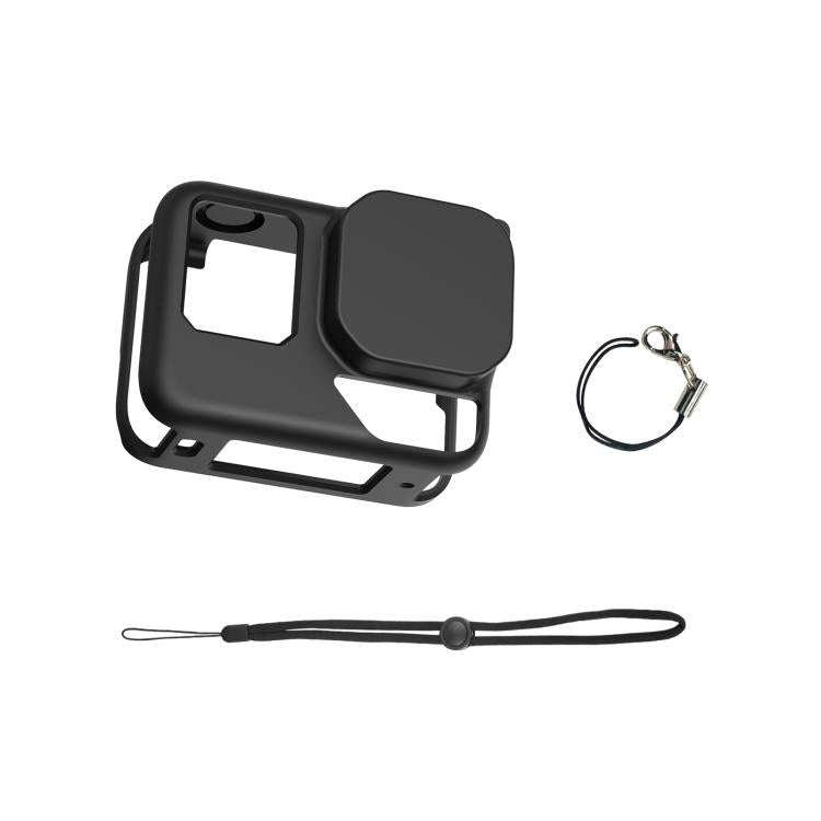 For Insta360 Ace Pro 2 PULUZ Body Silicone Protective Case with Lens Cap & Strap, For Insta360 Ac...