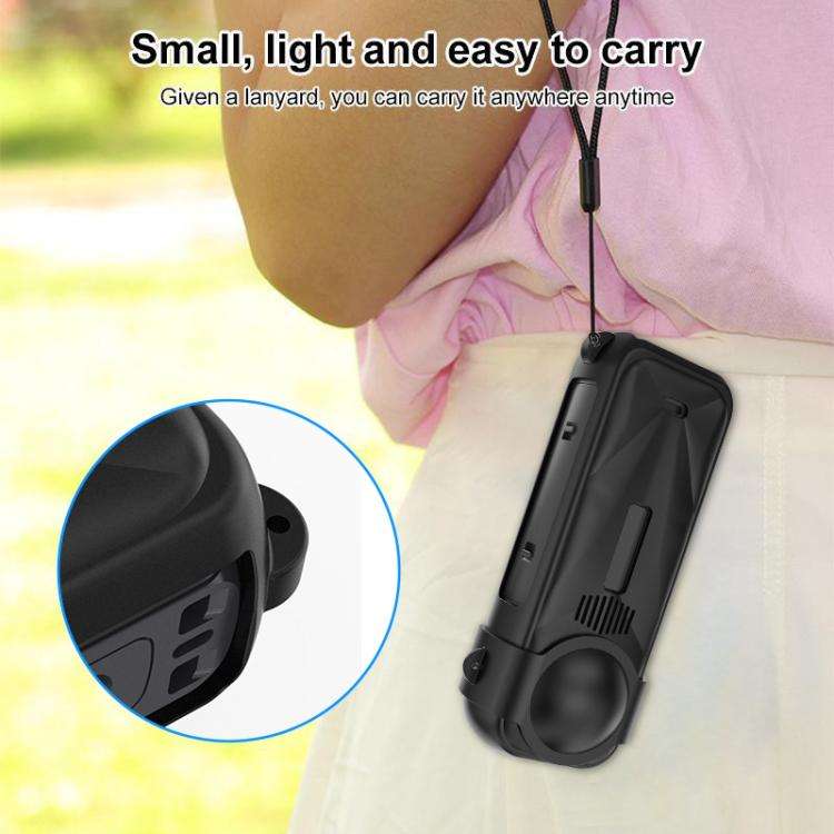 For Insta360 X5 PULUZ Silicone Protective Case with Lens Cover, Silicone Case with Lens Cover (Bl...
