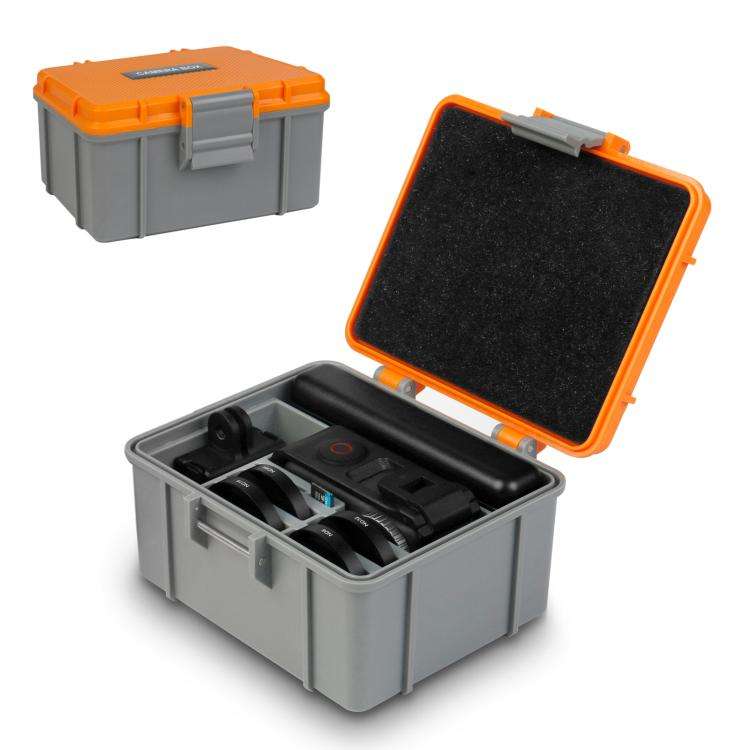 For DJI Osmo Action 5 Pro / 4 / 3 PULUZ Waterproof Hard Carrying Suitcase Outdoor Protective Stor...