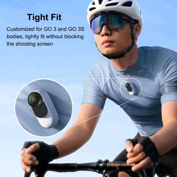For Insta360 GO 3 / 3S PULUZ 6pcs Noise Reduction Windshield Foam Gasket, For Insta360 GO 3 / 3S