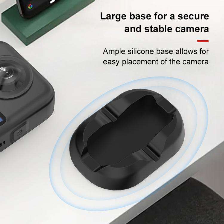 For DJI Osmo 360 PULUZ Silicone Base Stand, For DJI Osmo 360 Desktop Silicone Base