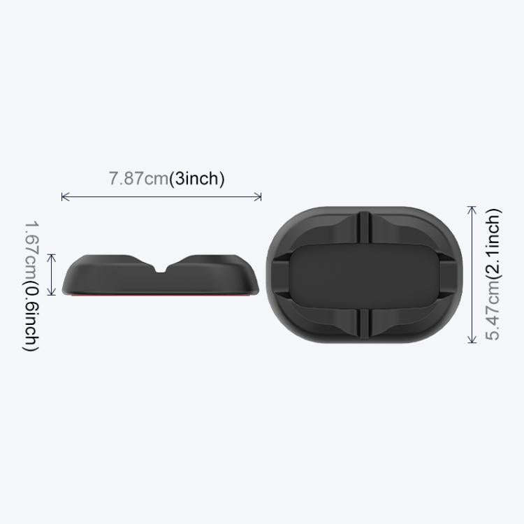 For DJI Osmo 360 PULUZ Car Silicone Base Stand, For DJI Osmo 360 Car Silicone Base