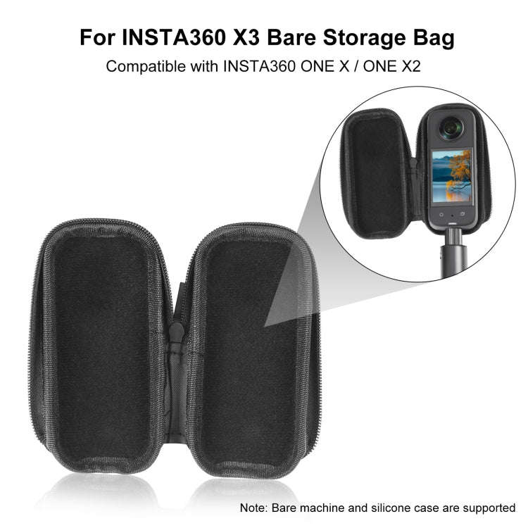 For Insta360 X3 / X4 Air / ONE X2 PULUZ Camera Portable Case Box Storage Bag, For Insta360 X3 Box...