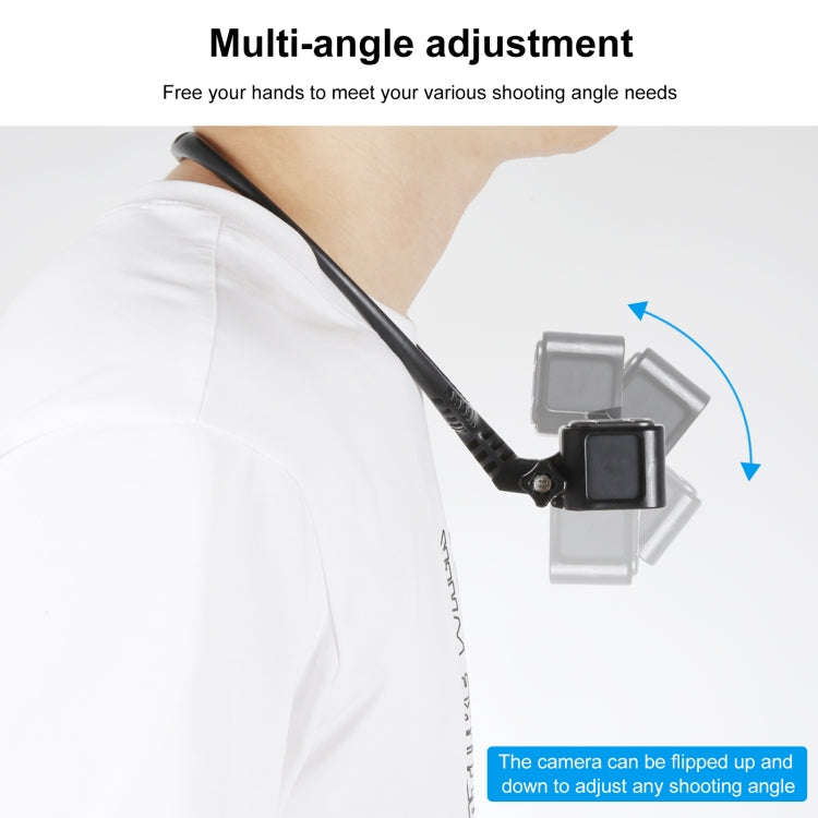PULUZ Lazy Adjustable Neck Bracket for GoPro Action Cameras, Neck Bracket