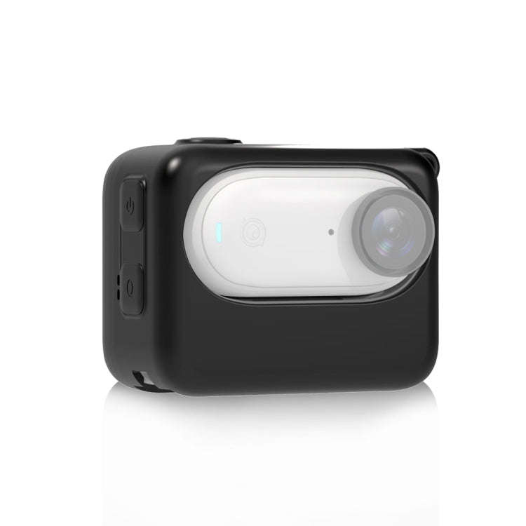 For Insta360 GO 3 PULUZ Camera Charging Case Silicone Case, Charging Case Case (Black)
