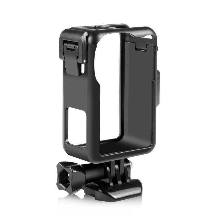 For DJI Osmo Action 4 / 3 PULUZ Vertical Plastic Protective Frame Cage with Cold Shoes, For DJI O...