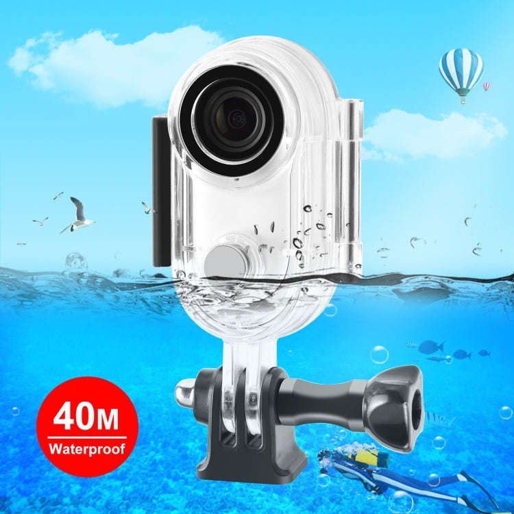 For Insta360 GO 3 PULUZ 40m Underwater Waterproof Housing Case with Base Adapter & Screw, 40m Wat...