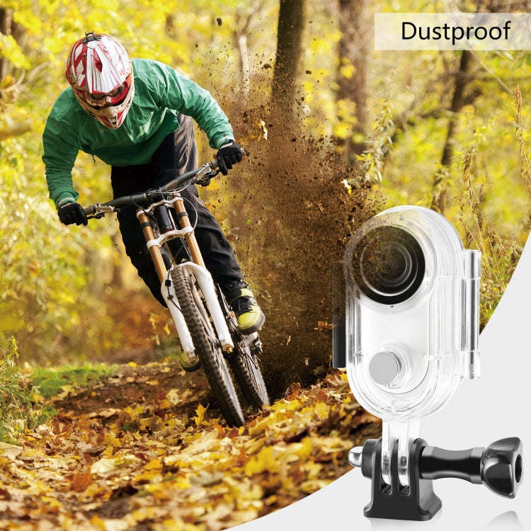 For Insta360 GO 3 PULUZ 40m Underwater Waterproof Housing Case with Base Adapter & Screw, 40m Wat...