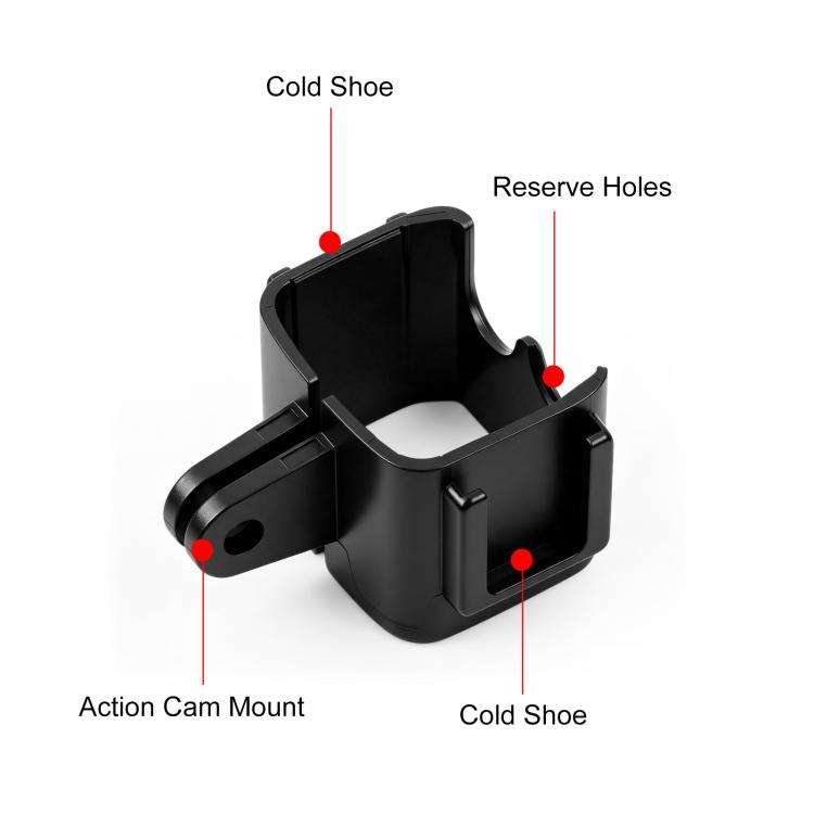 For DJI OSMO Pocket 3 PULUZ Protection Frame Cage Expansion Adapter Bracket, Protection Frame Cage