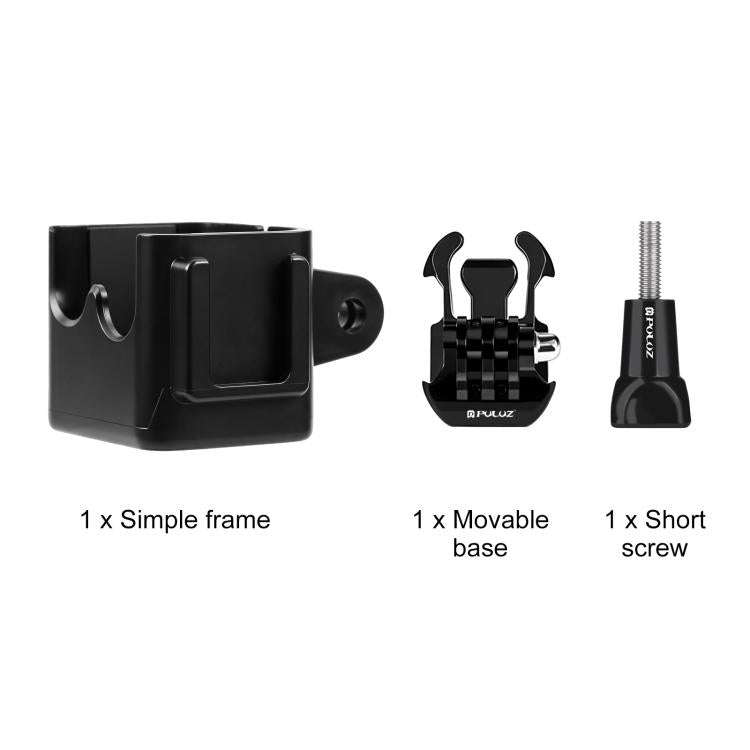 For DJI OSMO Pocket 3 PULUZ Protection Frame Cage Expansion Adapter Bracket, Protection Frame Cage