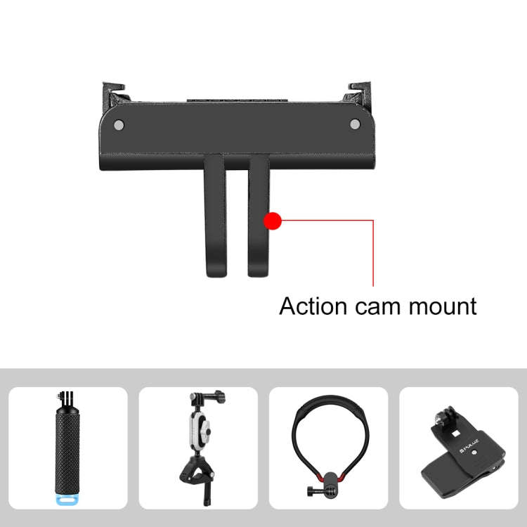For DJI Osmo Action 4 / 3 PULUZ Magnetic Quick Release Base Expansion Mount, For DJI Osmo Action ...