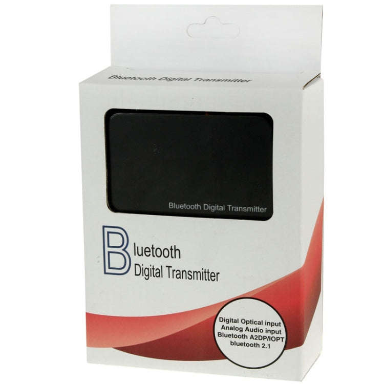 TS-BTDF01 Portable Bluetooth 2.1 Digital Optical Coaxial Audio Transmitter with 3.5mm Jack for Bl...