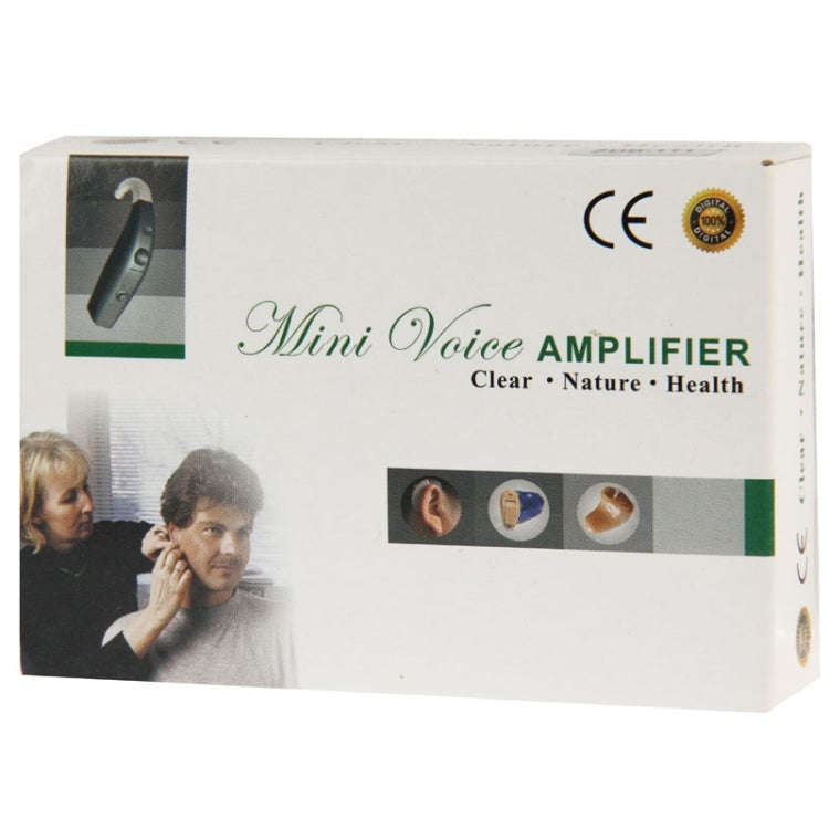 ZDB-111 Mini Voice Amplifier Digital Touching Moderate Loss Hearing Aid, Support Volume Control, ...