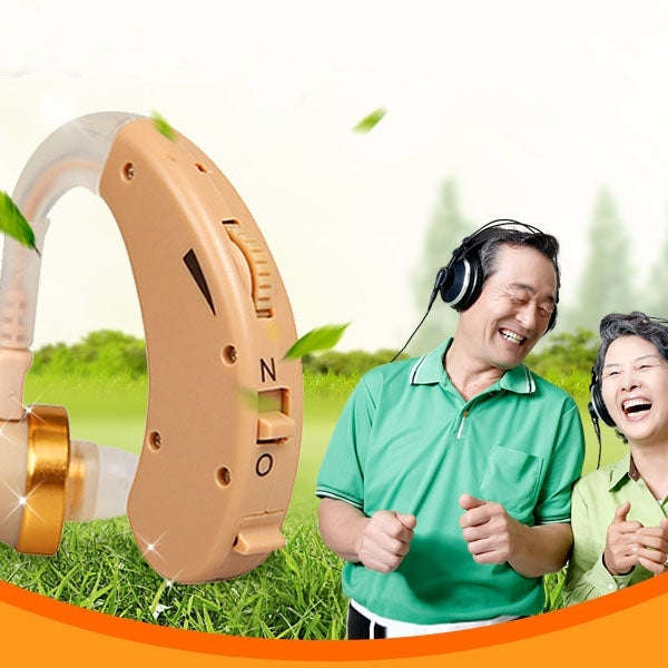 ZDB-111 Mini Voice Amplifier Digital Touching Moderate Loss Hearing Aid, Support Volume Control, ...