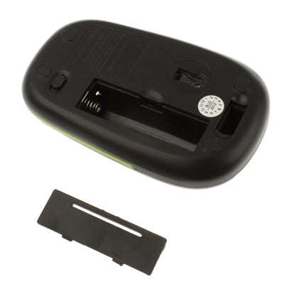 2.4GHz Wireless Ultra-thin Mouse, Black, Silver