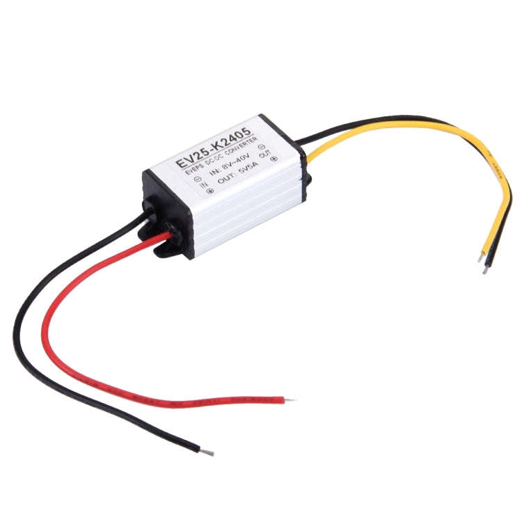 DC 8-40V to 5V Car Power Step Down Transformer, Rated Output Current: 5A, Car Power Step Down Tra...