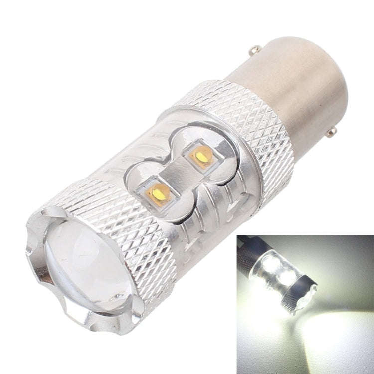 1156/BA15S 50W 750LM 6500K White Light 10-3535-LEDs Car Backup light , Constant Current , DC12-24...
