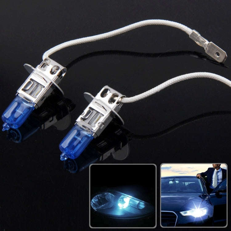 Super White Xenon Bulbs, 2400LM, KOBO H3, DC12V 100W